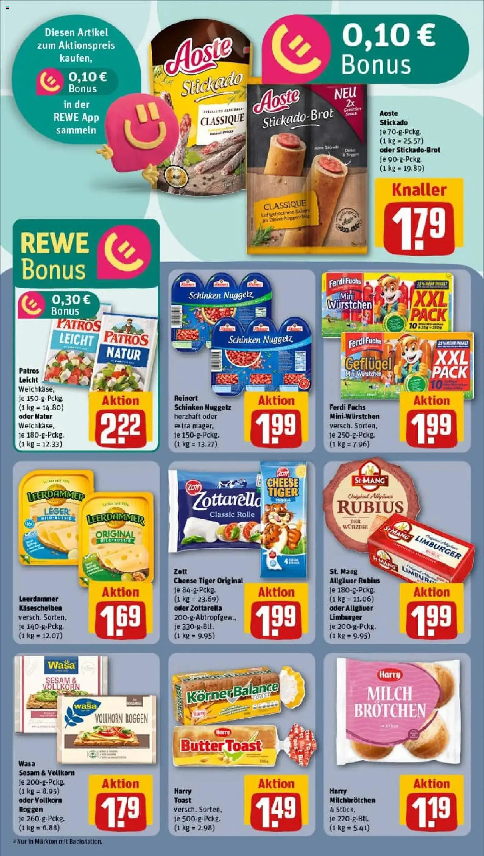 Rewe prospekt Pulsnitz	 – gültig ab 18.01.2026 | Seite: 14 | Produkte: Butter, Toast, Patros, Schinken