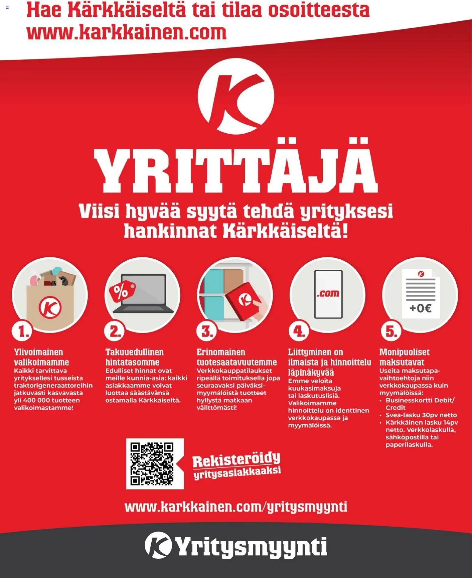 Kärkkäinen tarjoukset - Avajaiset Oulu – voimassa 04.03.2026 alkaen | Sivu: 23