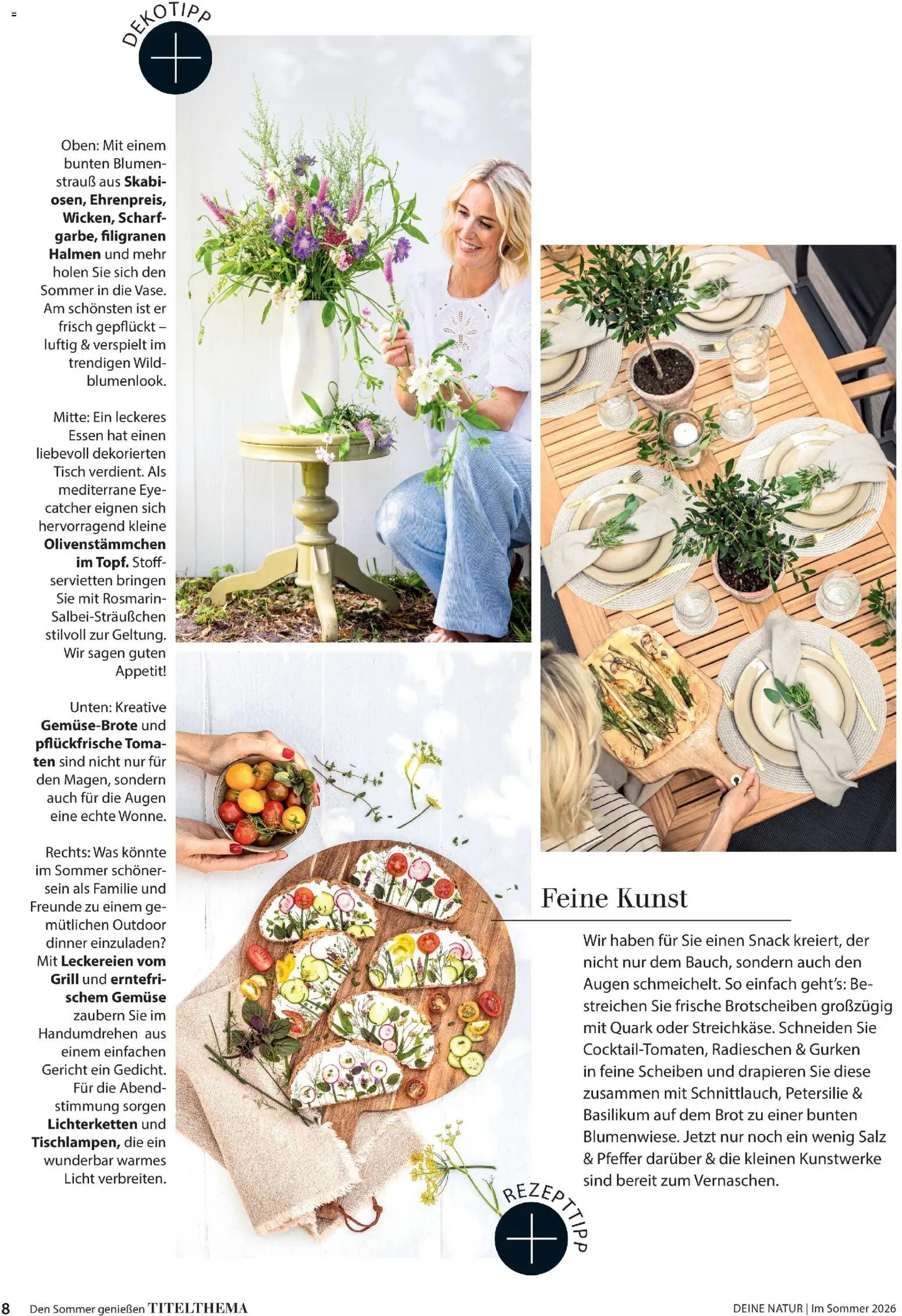 Dehner Prospekt 	 – gültig ab 17.04.2026 | Seite: 8 | Produkte: Grill, Blumen, Pfeffer, Gurken