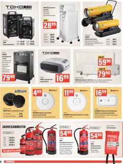 Puuilo-mainoslehti voimassa 26.01.2026 alkaen | Sivu: 8 | Tuotteet: Vaaka, Ruuvit, Palovaroitin, Paristot