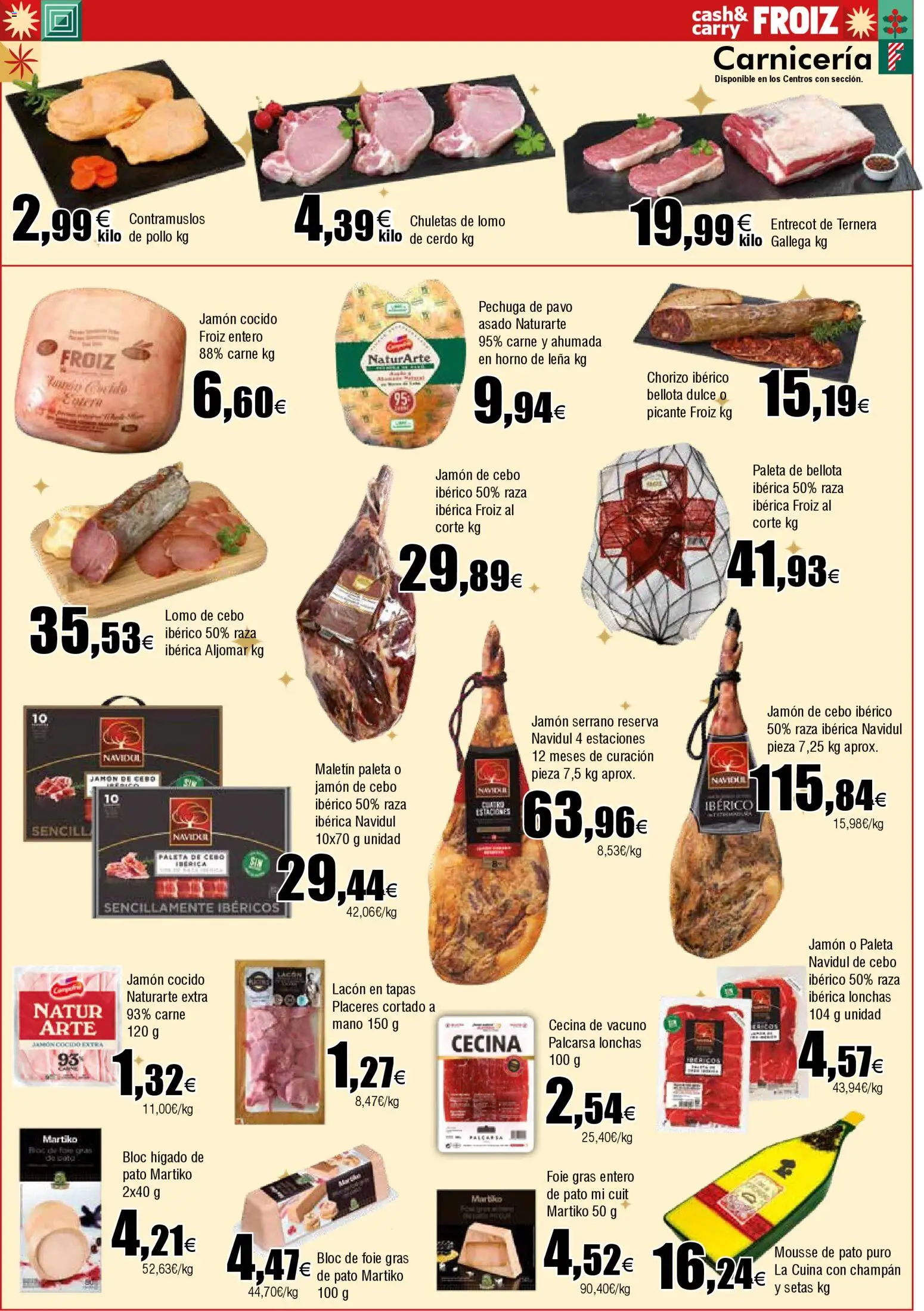 Froiz - Folleto Cash │ válido desde el 18.12.2025 | Página: 11 | Productos: Jamón serrano, Mousse, Jamón, Jamón cocido