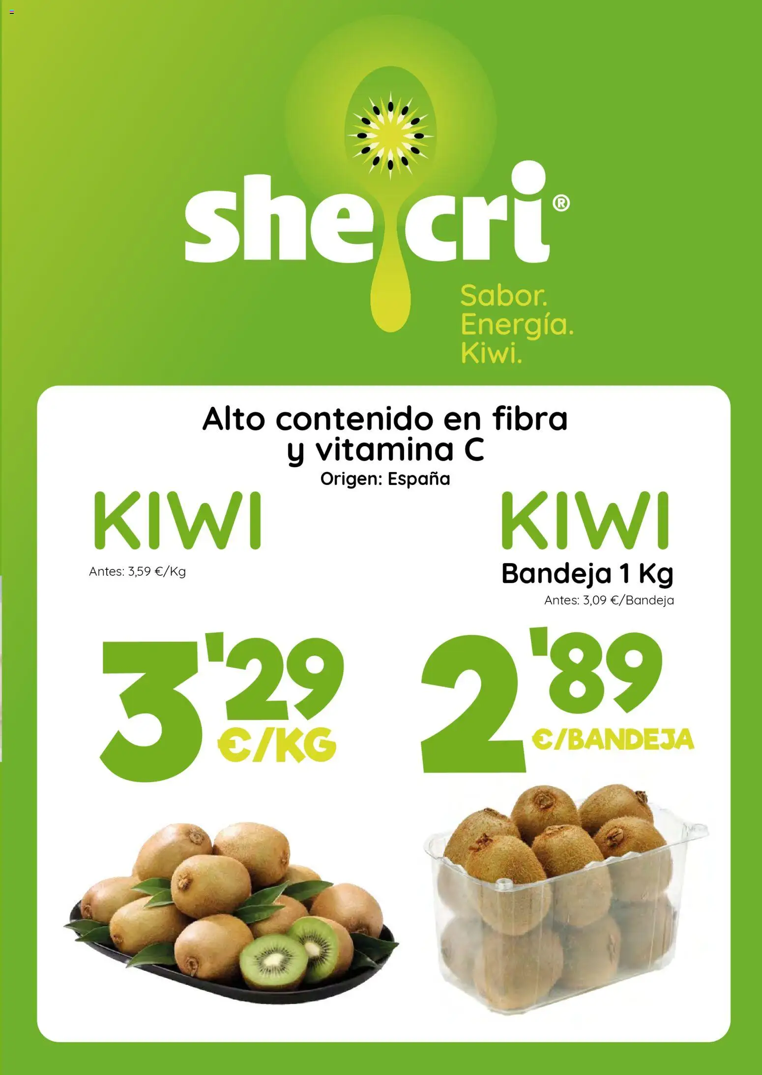 AhorraMas folleto │ válido desde el 12.03.2026 | Página: 3 | Productos: Kiwi, Bandeja