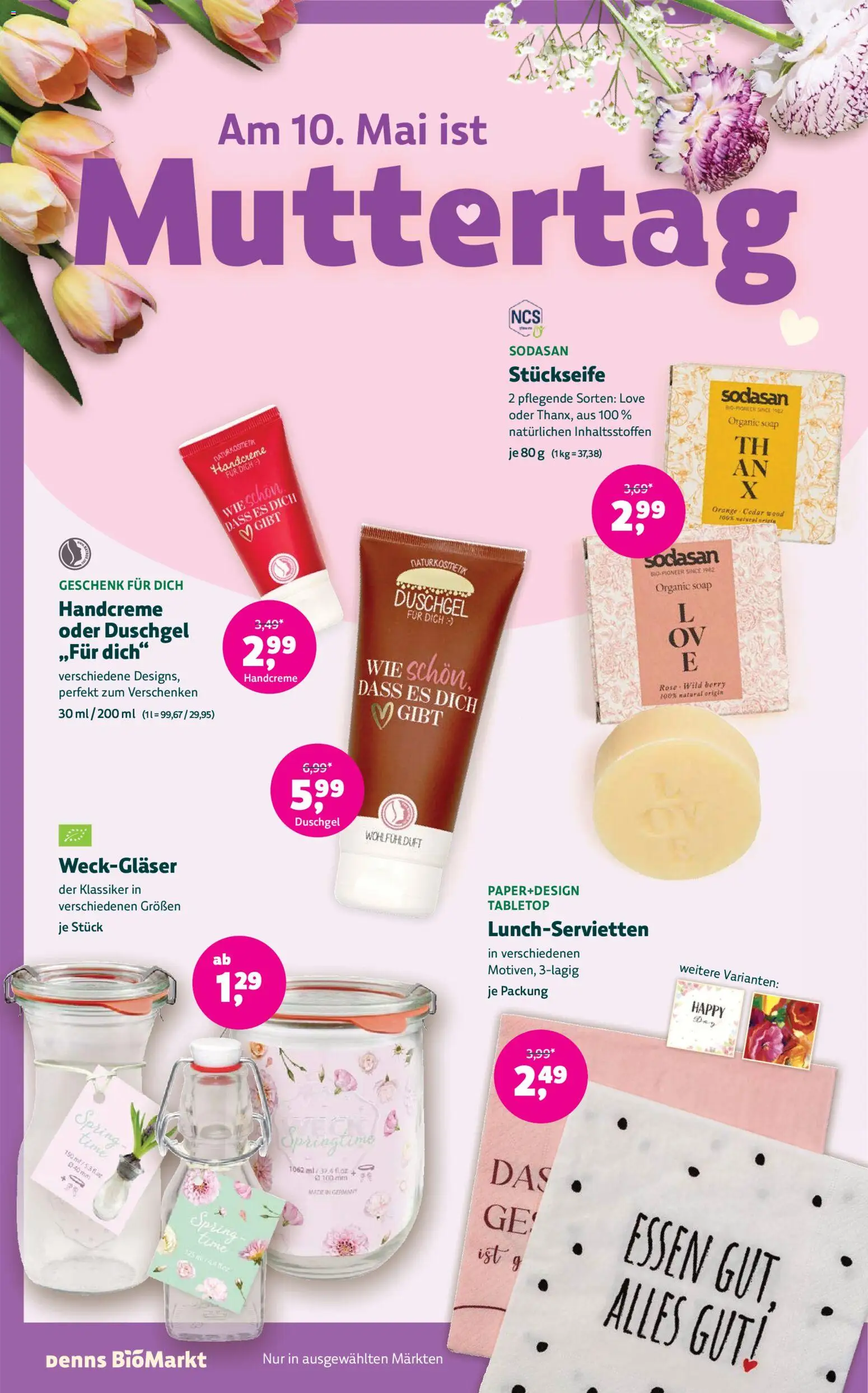 Denns BioMarkt Angebote gültig ab 22.04.2026 | Seite: 14 | Produkte: Handcreme, Duschgel