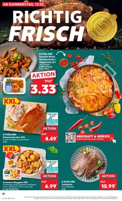 K-PURLAND Tafelspitz, vom Jungbullen je kg ab 12.02.2026 gültig | Seite: 24 | Produkte: Tafelspitz, Küche