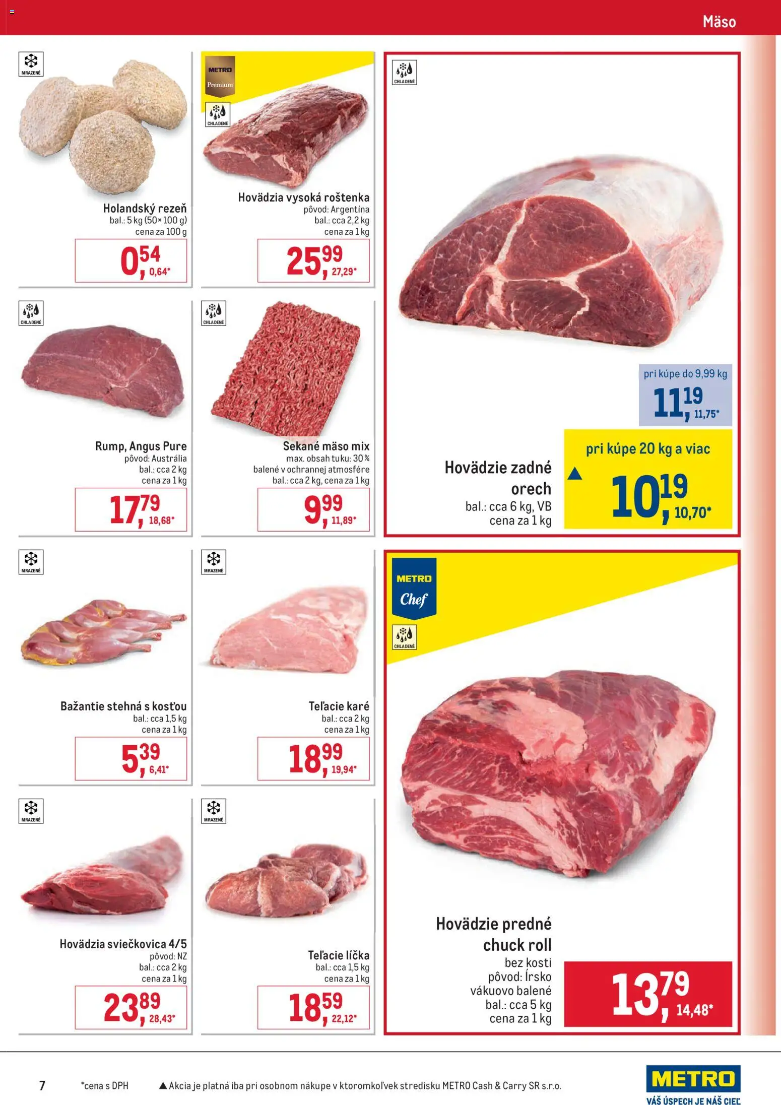 Nové Metro akcie – leták je platný od 19.11.2025 | Strana: 7