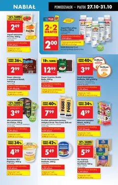 Pogląd oferty "Serek Mascarpone Delikate, 250 g" - ważna od 27.10.2025 | Strona: 37