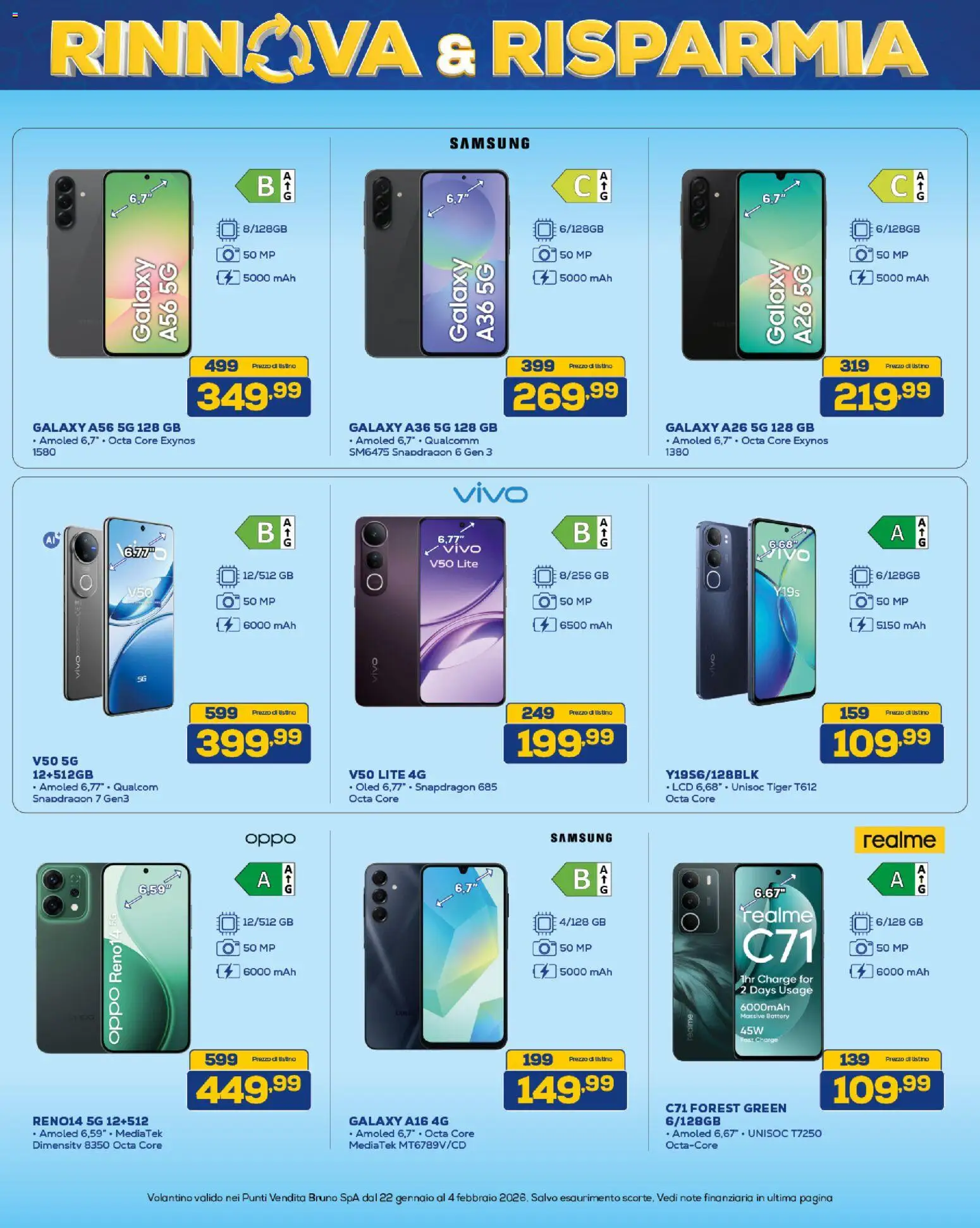 Volantino Euronics del 22.01.2026 | Pagina: 5 | Prodotti: Samsung