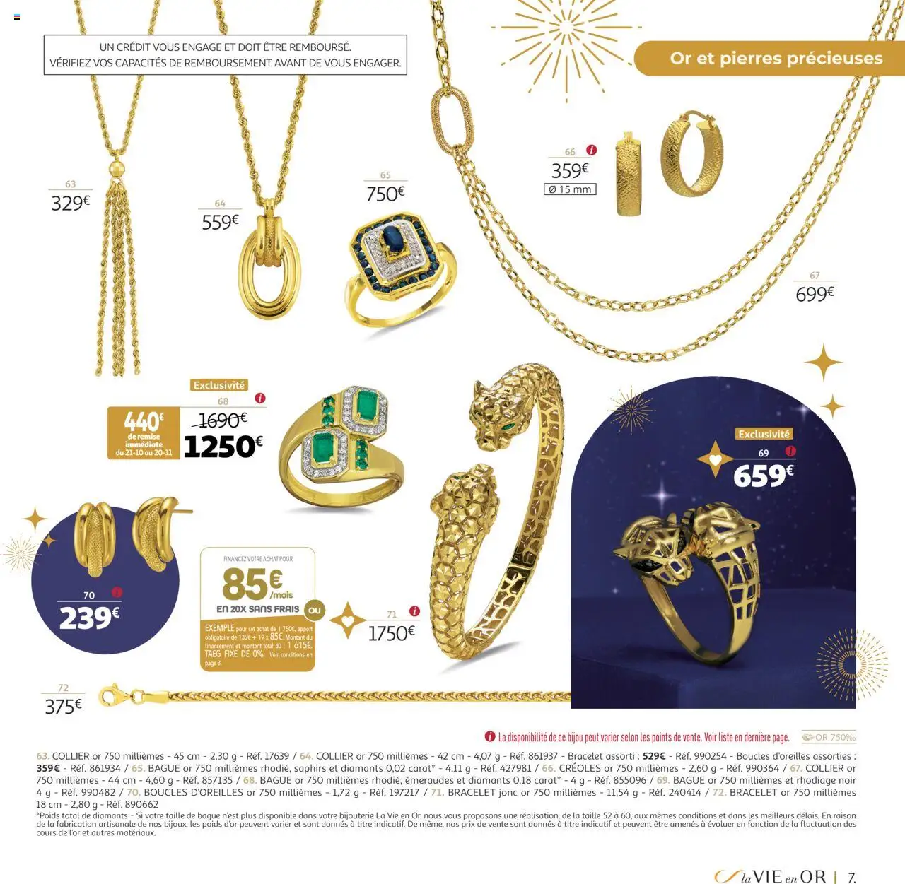 {H1} | Page: 7 | Produits: Poids, Collier, Bracelet, Bague
