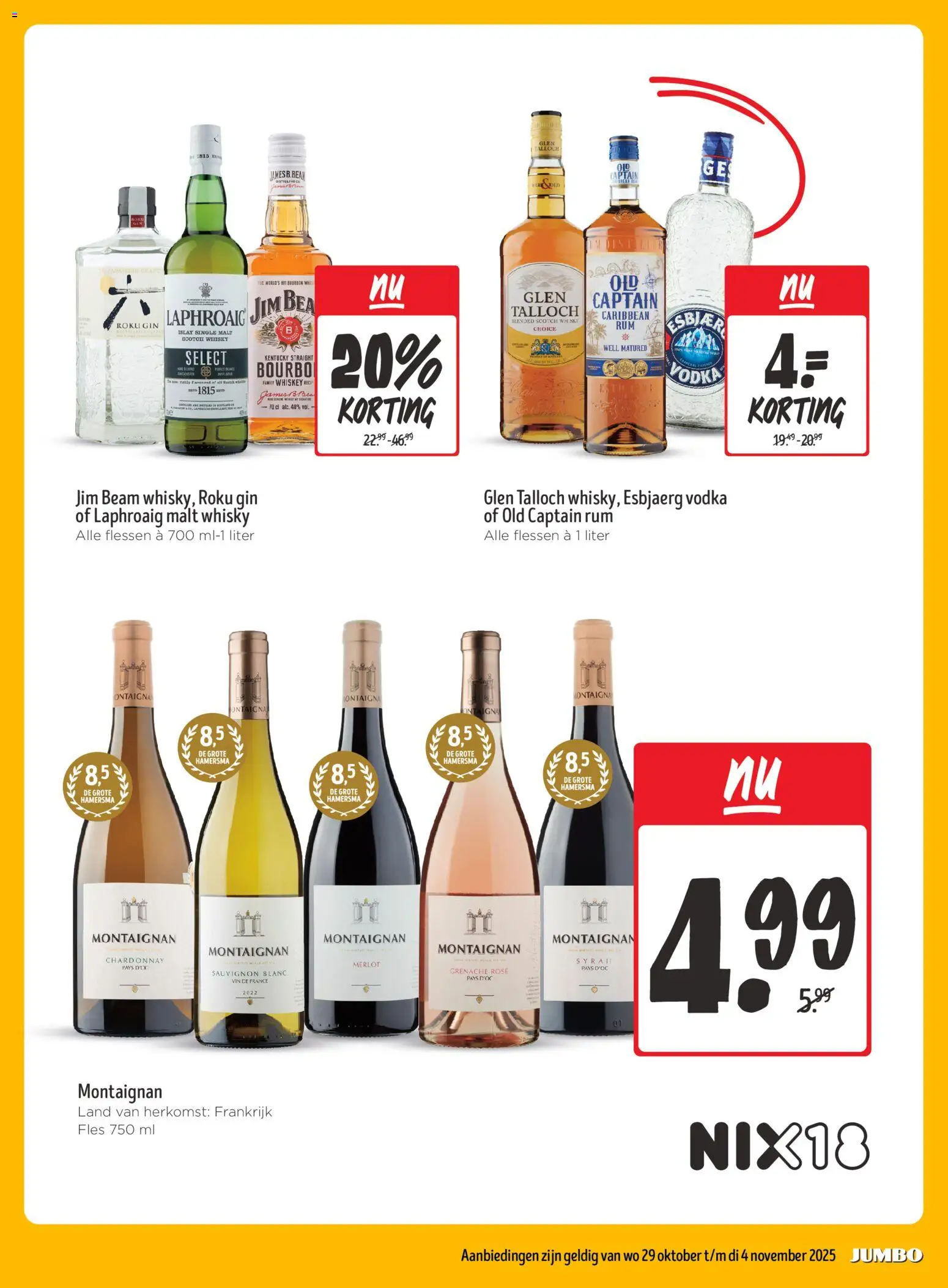 {H1} | Pagina: 19 | Producten: Paradicsompüré, Gin, Fles, Whisky