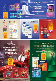 Mercator katalog akcije – veljaven od 12.11.2025 | Stran: 3 | Izdelki: Vložki, Sampon, Deodorant, Ščitniki