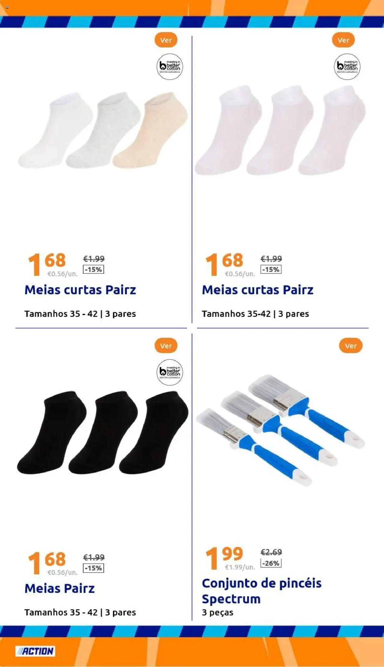 Action folheto │ válido de 17.09.2025 | Página: 24 | Produtos: Meias