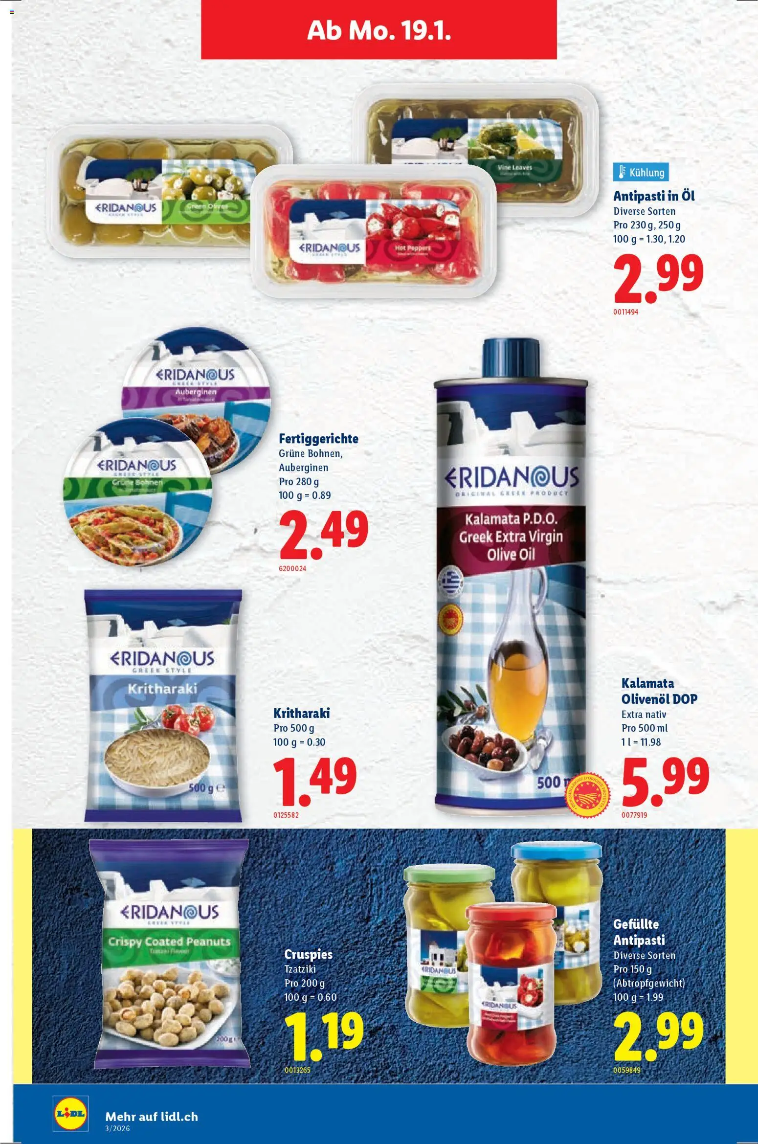 Lidl Aktionen – gültig ab 15.01.2026 | Seite: 22 | Produkte: Öl, Fertiggerichte