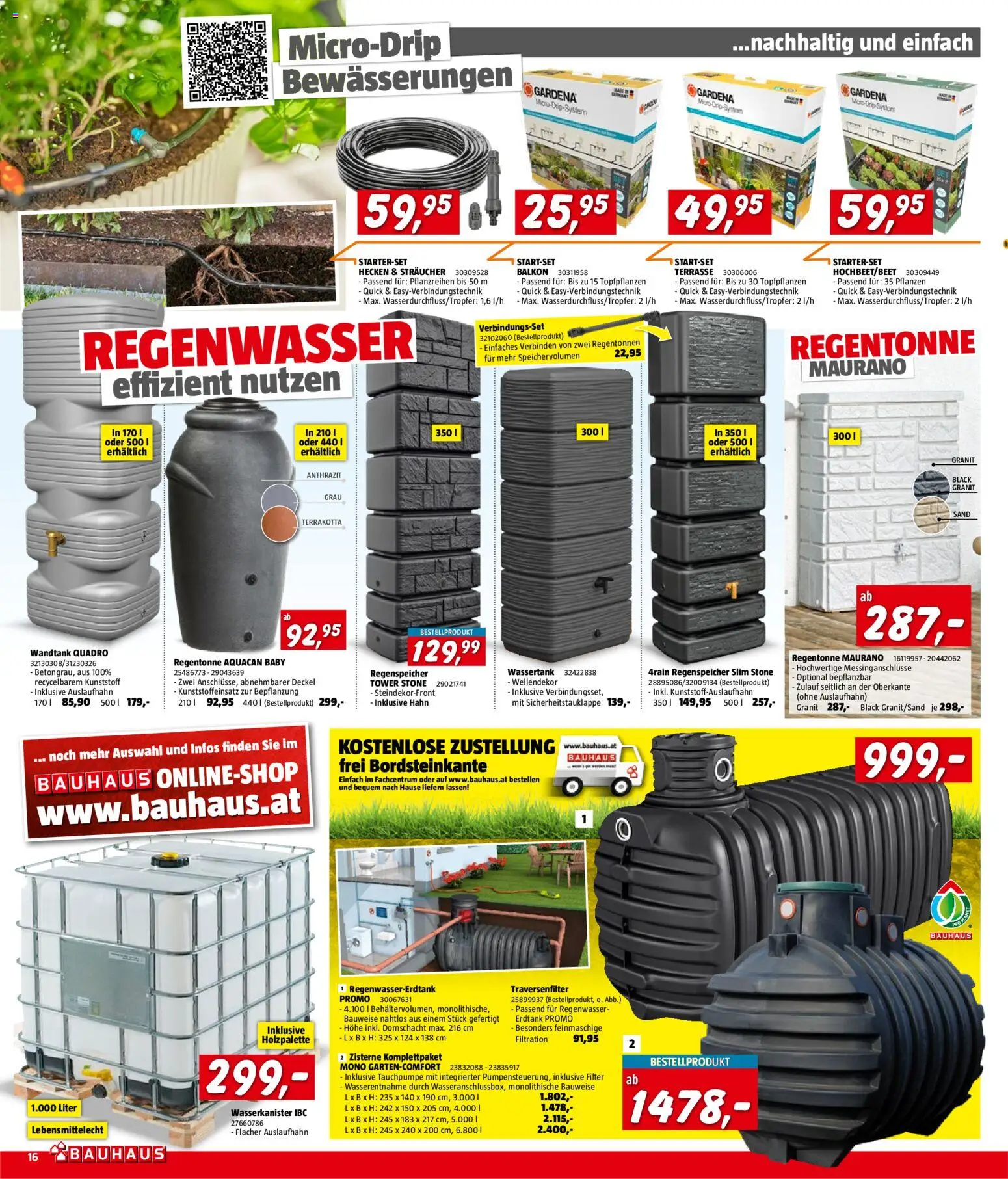 Bauhaus Prospekt aktuell gültig ab 01.04.2026 | Seite: 16