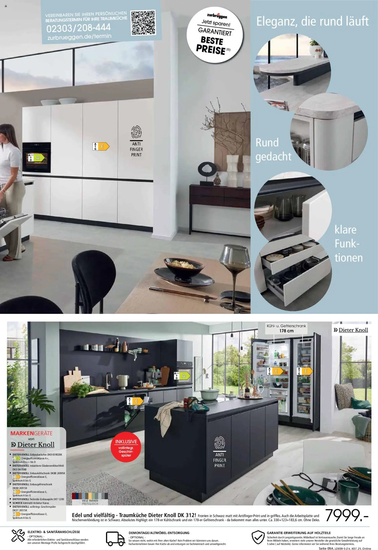 Zurbrüggen Küchen für Ihr Zuhause – gültig ab 22.02.2026 | Seite: 11 | Produkte: Gefrierschrank, Geschirrspüler, Küche, Kühlschrank