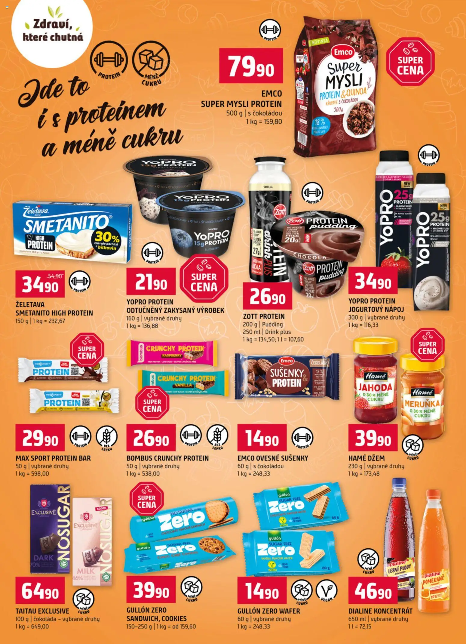 Terno leták - Prachatice od 18.02.2026 | Strana: 7 | Produkty: Vegan, Džem, Čokoláda, Protein bar