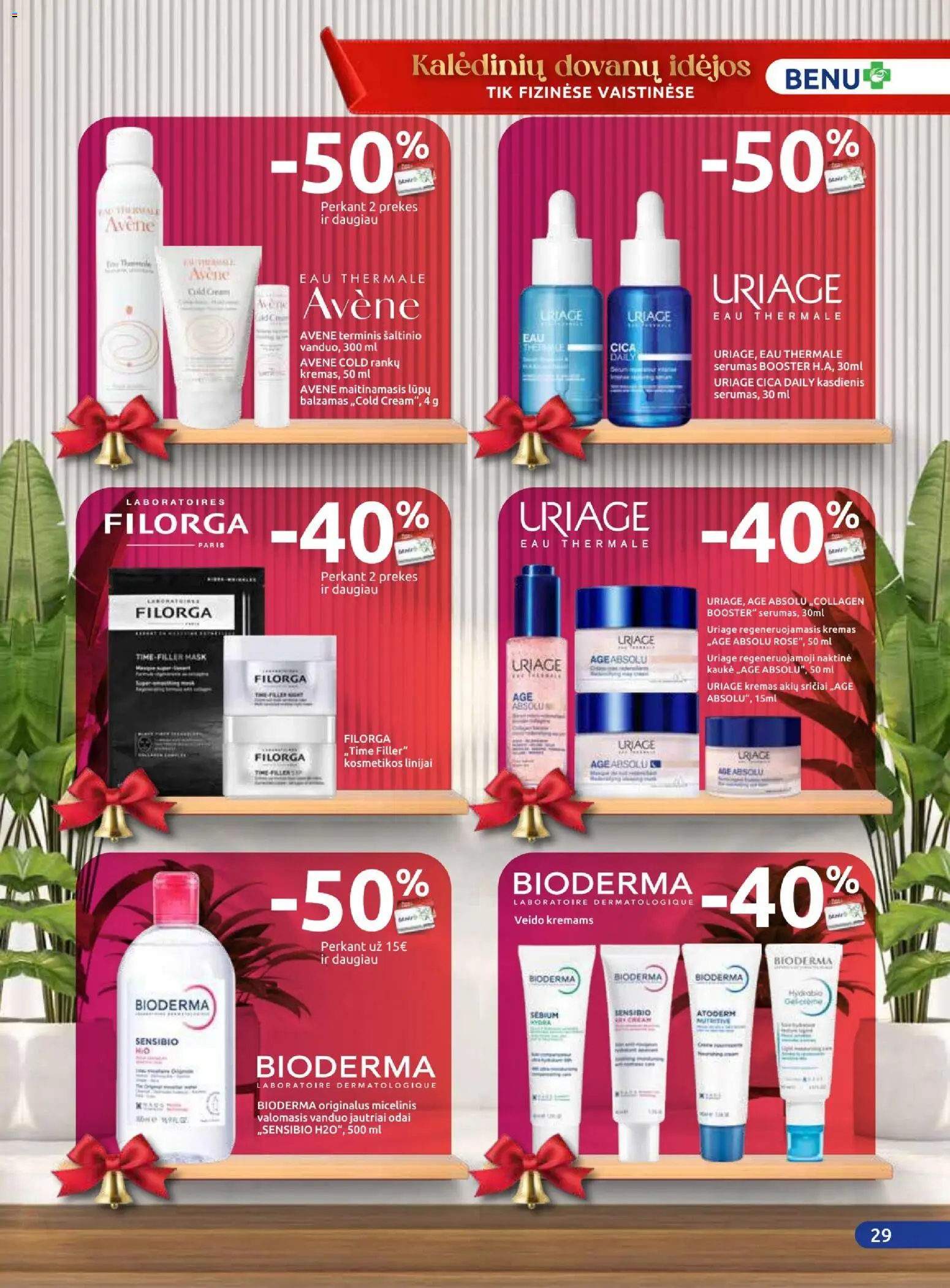 BENU akcijos nuo 01.12.2025 | Puslapis: 29 | Prekių: Balzamas, Kremas, Kaukė