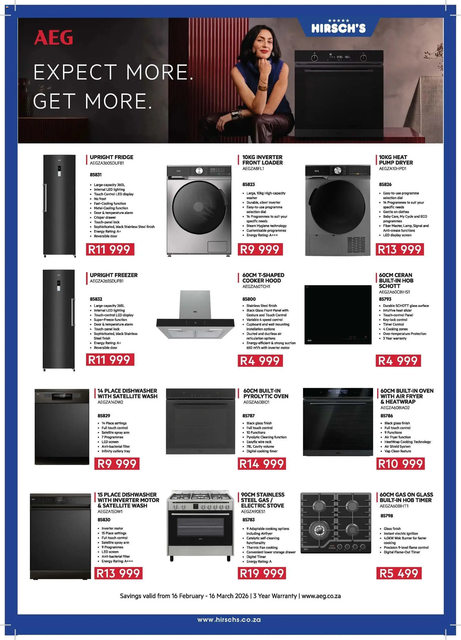 New Hirsch's catalogue – valid from 17.02.2026 | Page: 27 | Products: Suit, Tray, Satellite, Stove