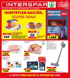 Interspar Black Friday - amely érvényes a következő dátumtól: 13.11.2025