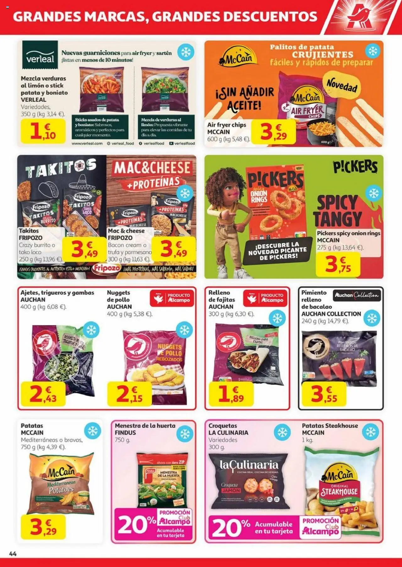 Alcampo - Canarias │ válido desde el 23.10.2025 | Página: 44 | Productos: Ιατρική μπάλα, Aceite, Mac, Cocina