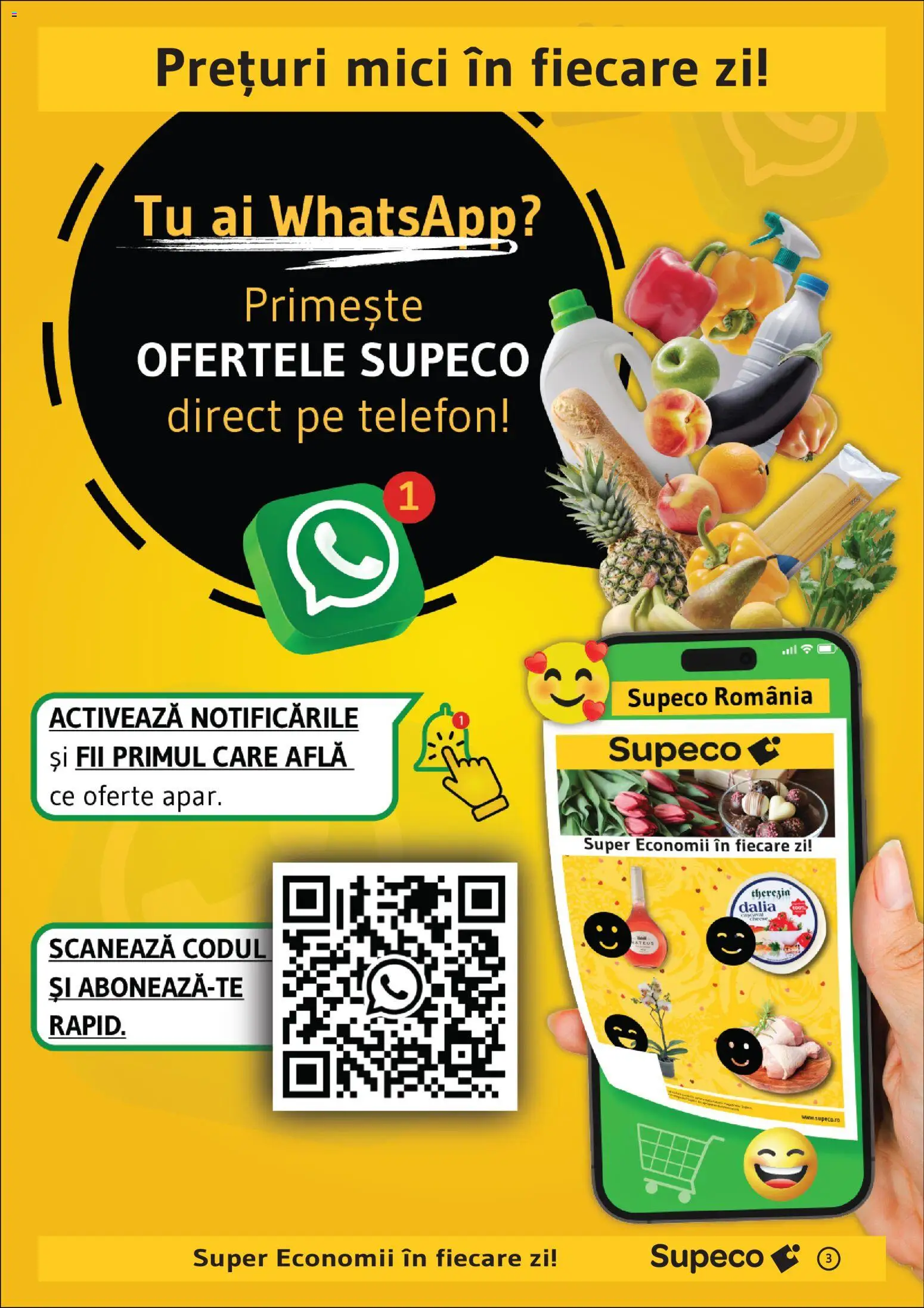 Noul catalog Supeco – valabil de la 30.10.2025 | Pagină: 3 | Produse: Telefon, Mici