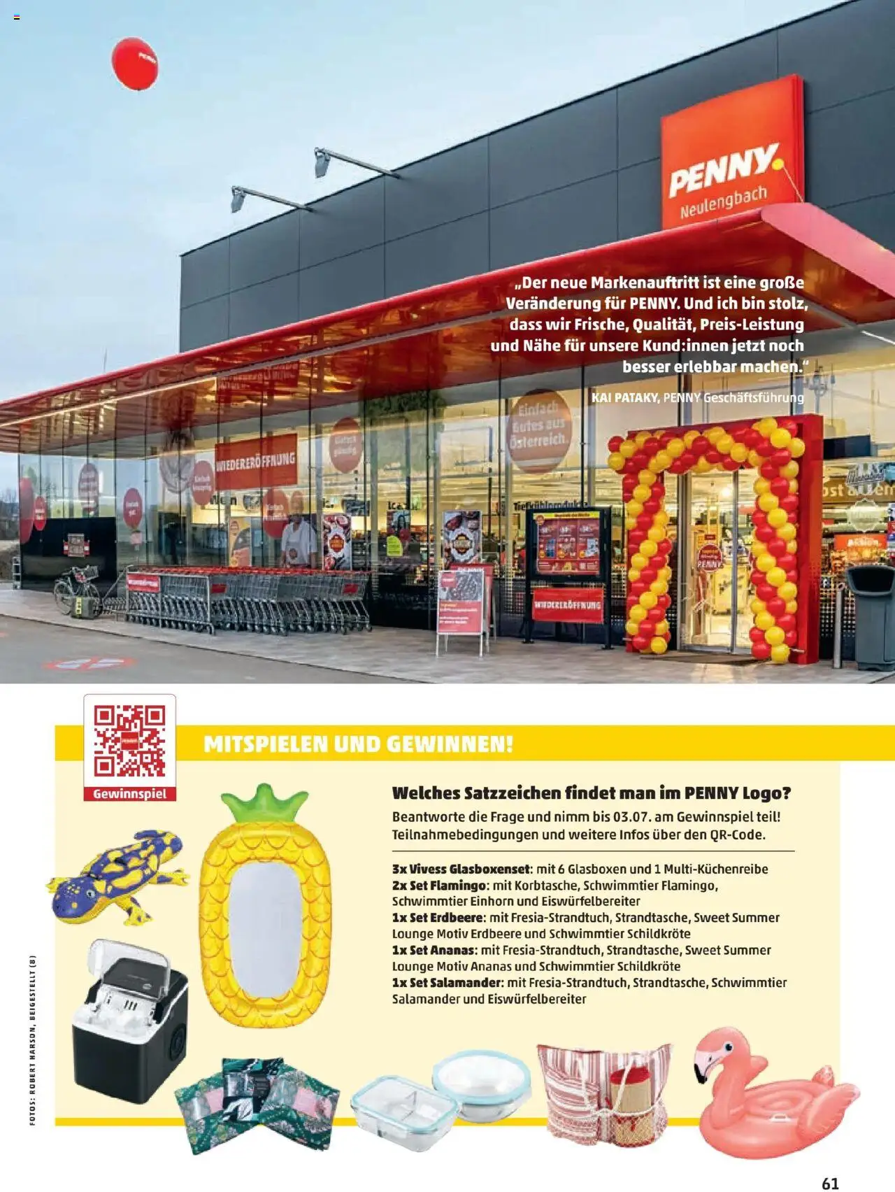 Penny Markt So Schmeckt's - Sommer 2025 gültig ab 01.06.2025 | Seite: 61 | Produkte: Ananas
