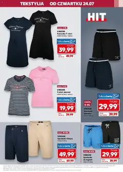 Kaufland gazetka - Mega okazje od 24.07.2025 | Strona: 9 | Produkty: Karta, Spodenki, Sukienka, Tekstylia