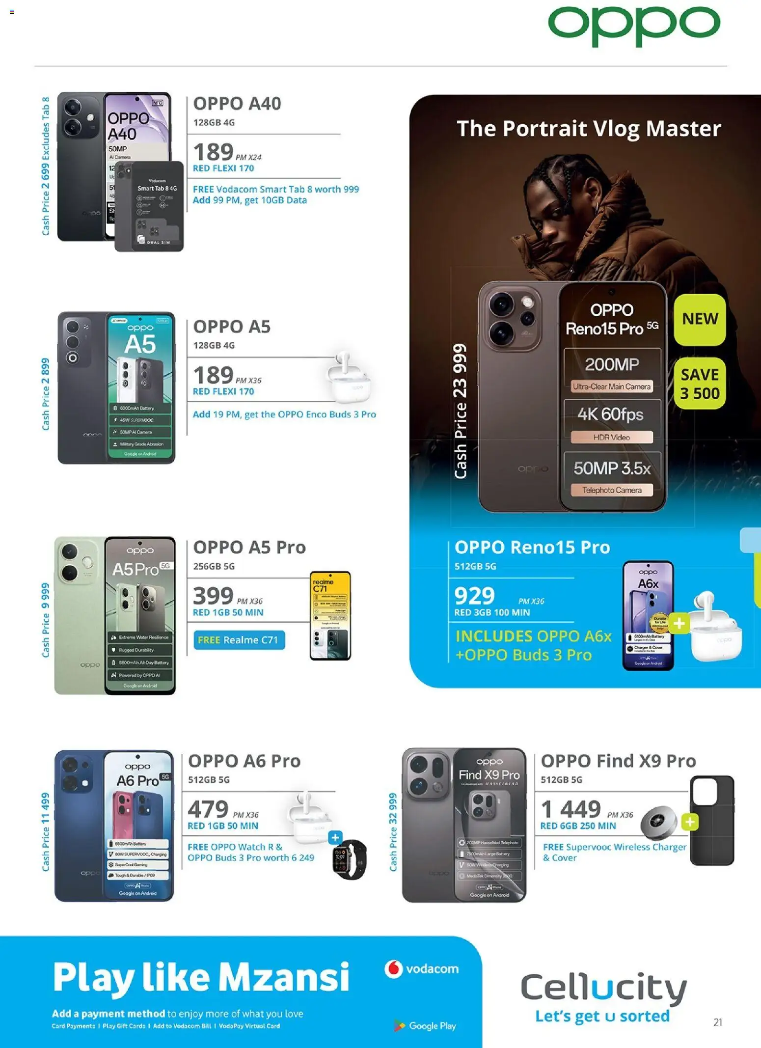 New Cellucity catalogue – valid from 06.03.2026 | Page: 21 | Products: Cover, Watch, Charger, Water
