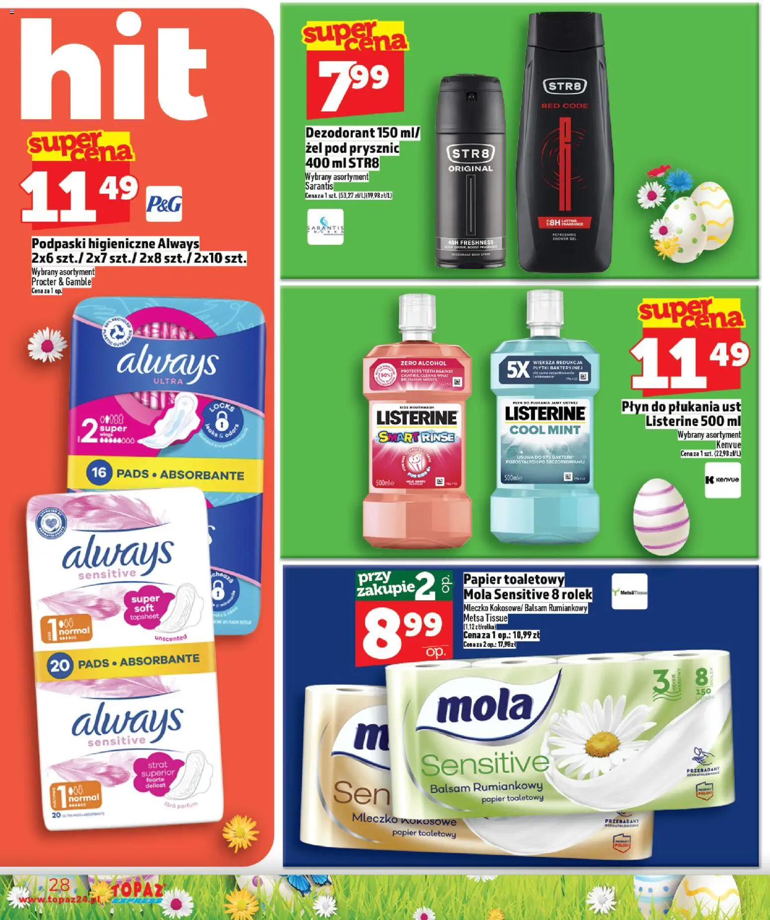 Topaz gazetka - Express od 19.03.2026 | Strona: 28