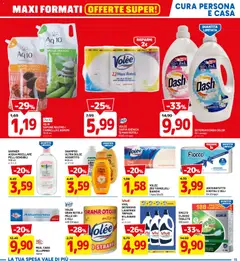 Anteprima del volantino Volantino D Più	 valido a partire dal 23.02.2026 | Pagina: 15 | Prodotti: Carta igienica, Acqua, Asciugatutto, Alluminio