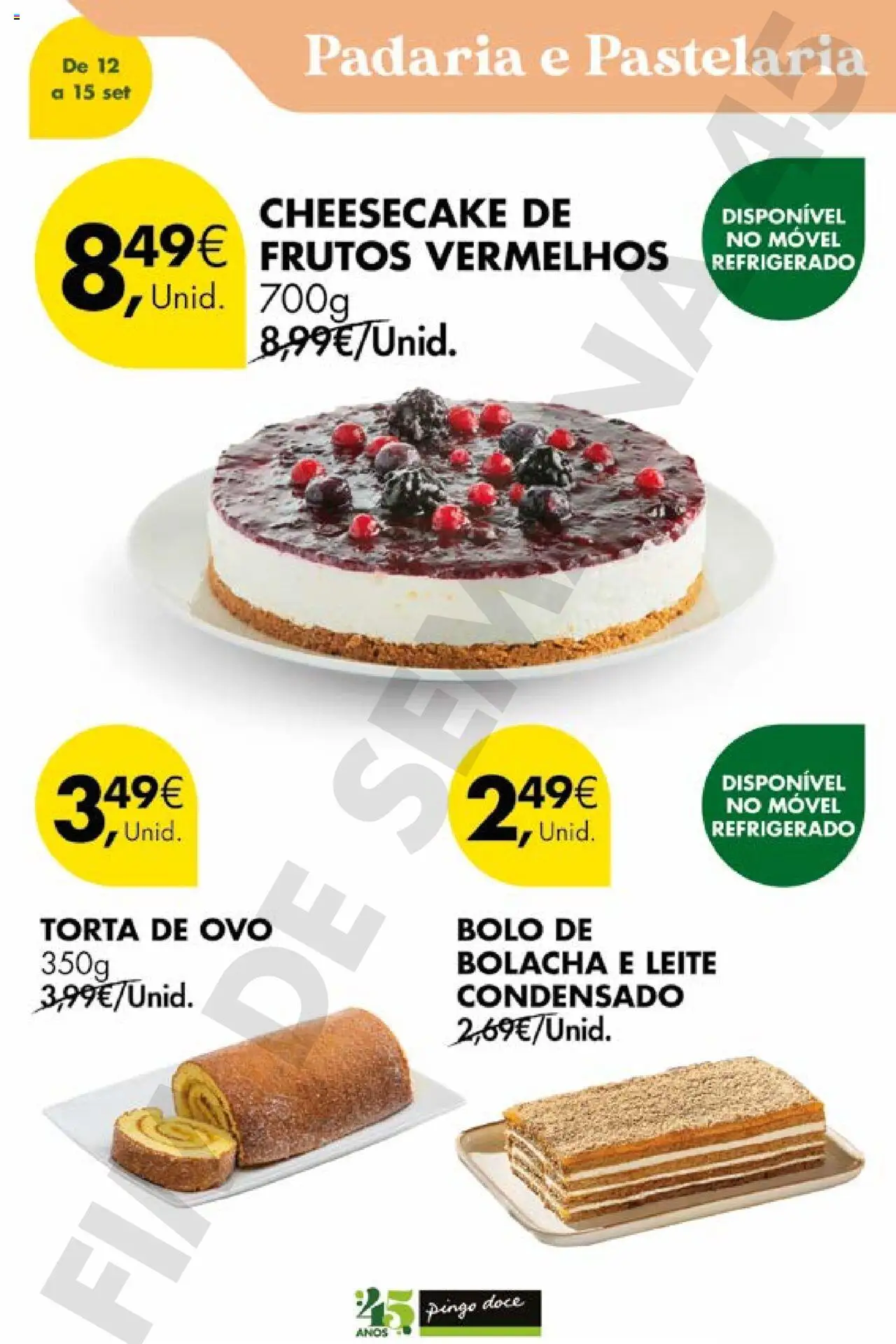 Pingo Doce Poupe este Fim de Semana │ válido de 12.09.2025 | Página: 11 | Produtos: Padaria, Bolo, Leite, Torta