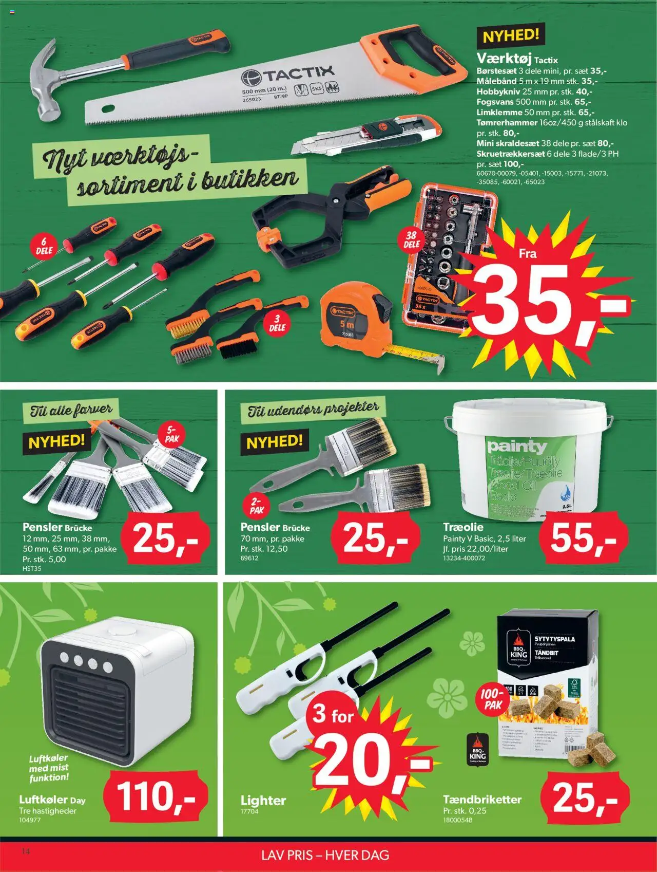 Bigdollar Tilbudsavis gyldig fra 20.06.2025 | Side: 14 | Produkter: Pensler