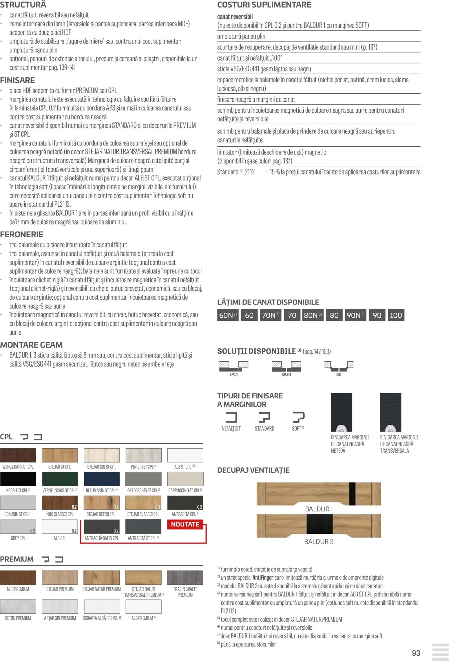 Noul catalog Proges – valabil de la 23.08.2024 | Pagină: 93 | Produse: Ușă