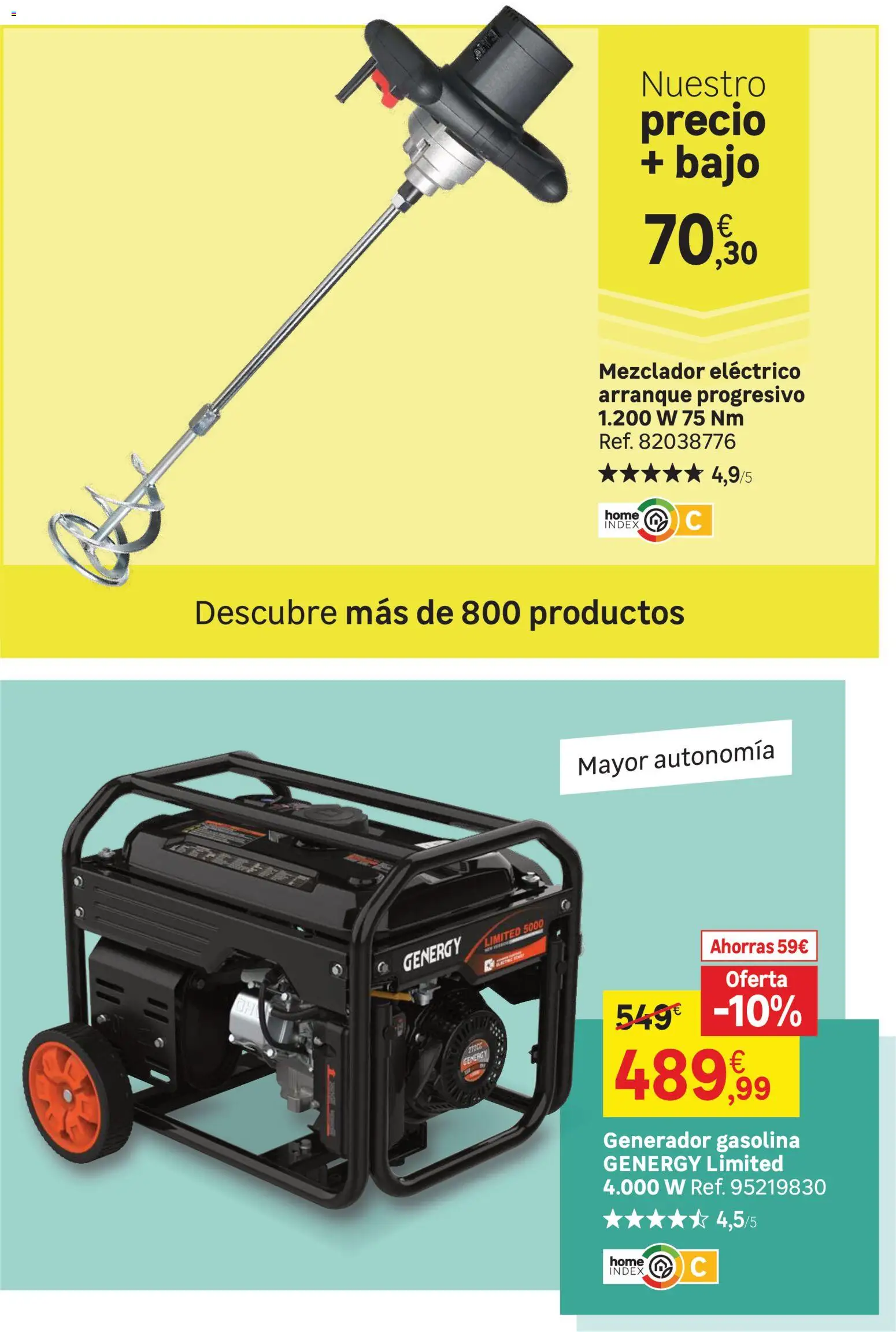 Leroy Merlin catálogo │ válido desde el 24.03.2026 | Página: 93 | Productos: Mezclador