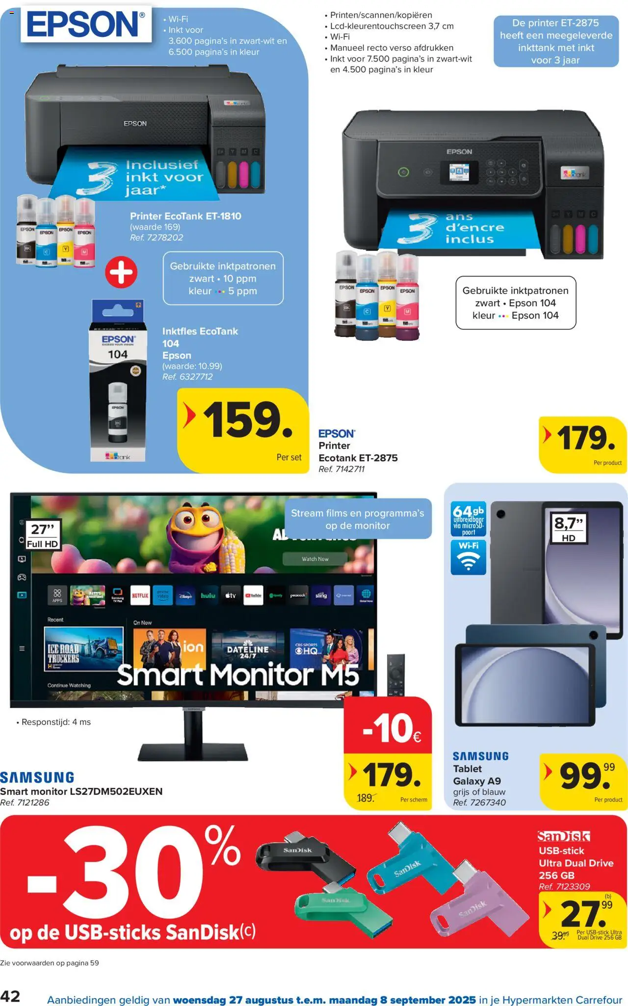  | Pagina: 42 | Producten: Monitor, Printer, Video, Scherm