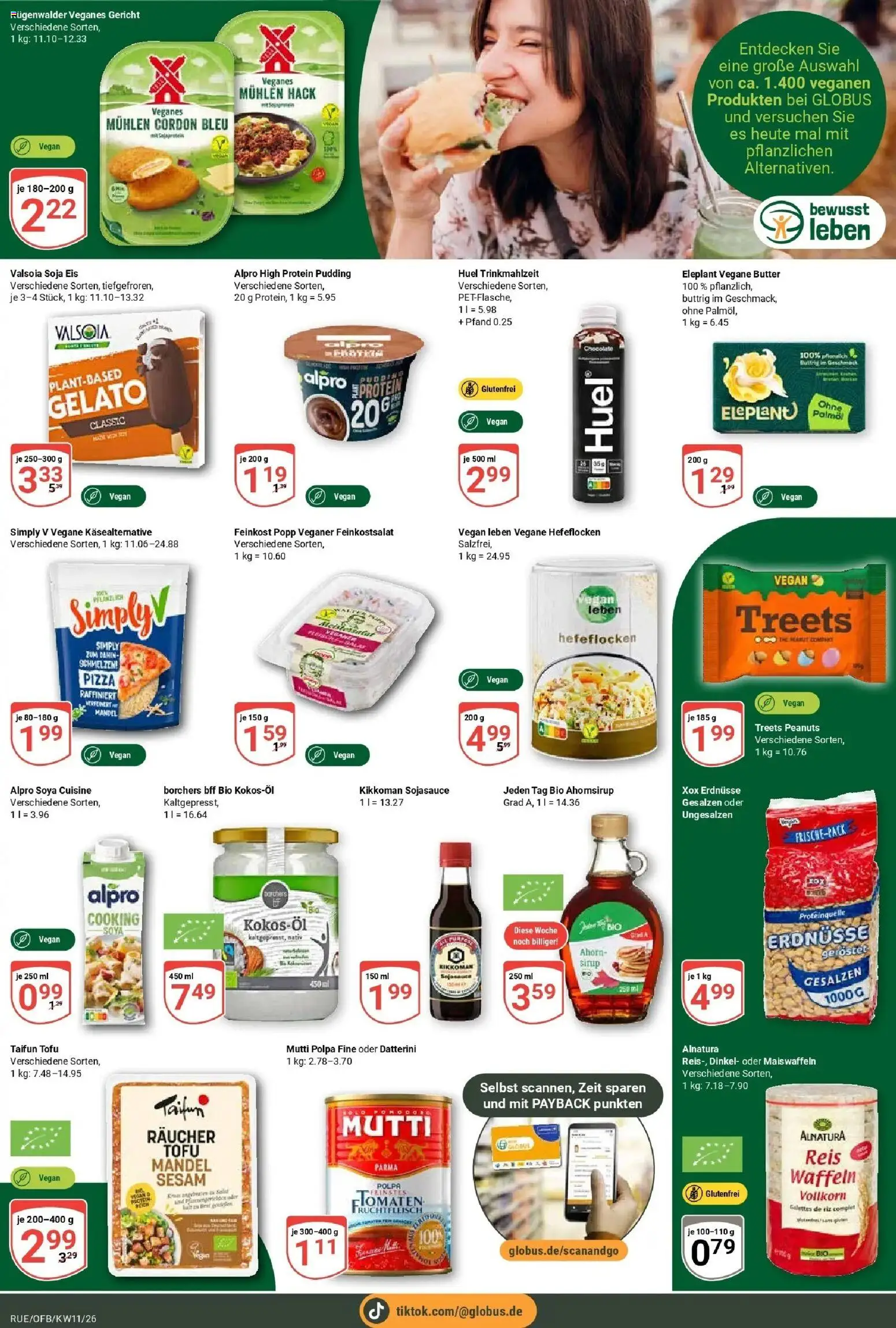 Globus prospekt Rüsselsheim	 – gültig ab 09.03.2026 | Seite: 14 | Produkte: Sirup, Pudding, Waffeln, Reis