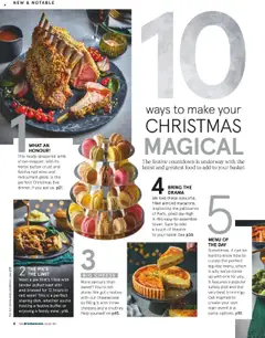 Preview of Tesco - Festive Food to Order brochure 2025 valid from 01.10.2025 | Page: 4 | Products: Table, Wine, Beef, Füstölt oldalas