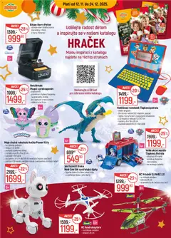 Náhled letáku Globus leták od 17.12.2025 | Strana: 13 | Produkty: Tlapková patrola, Kvadrokoptéra, Klávesnice, Šipky