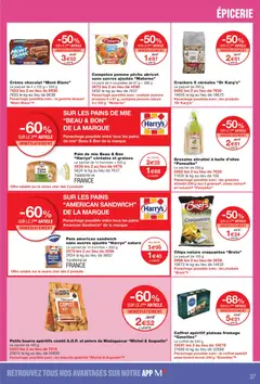 Monoprix - Prévisualisation de Monoprix catalogue valide à partir de 18.11.2025 | Page: 37 | Produits: Crackers, Huile D'olive, Chocolat, Biscuits