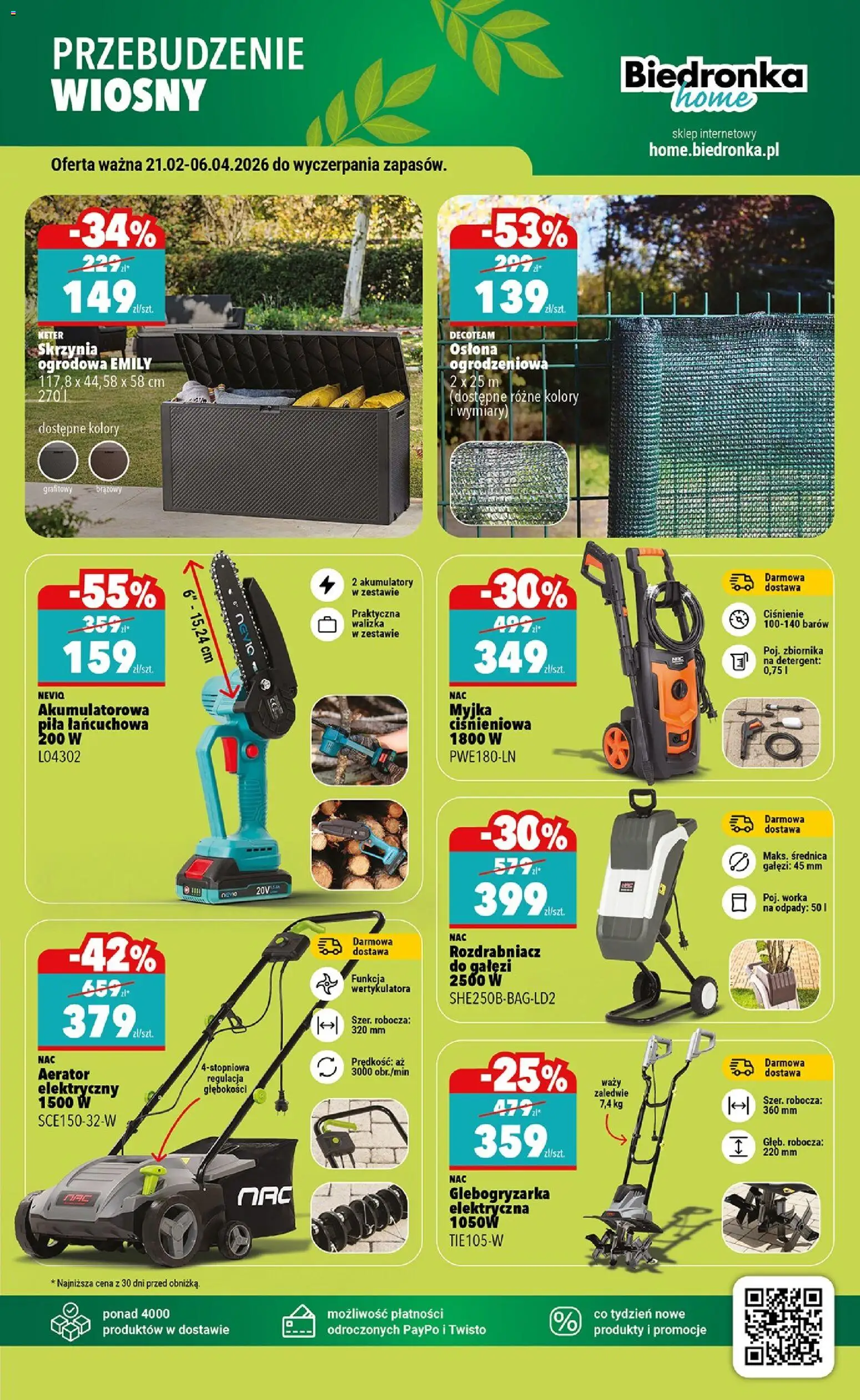 Biedronka gazetka - Home od 21.02.2026 | Strona: 5 | Produkty: Walizka, Detergent