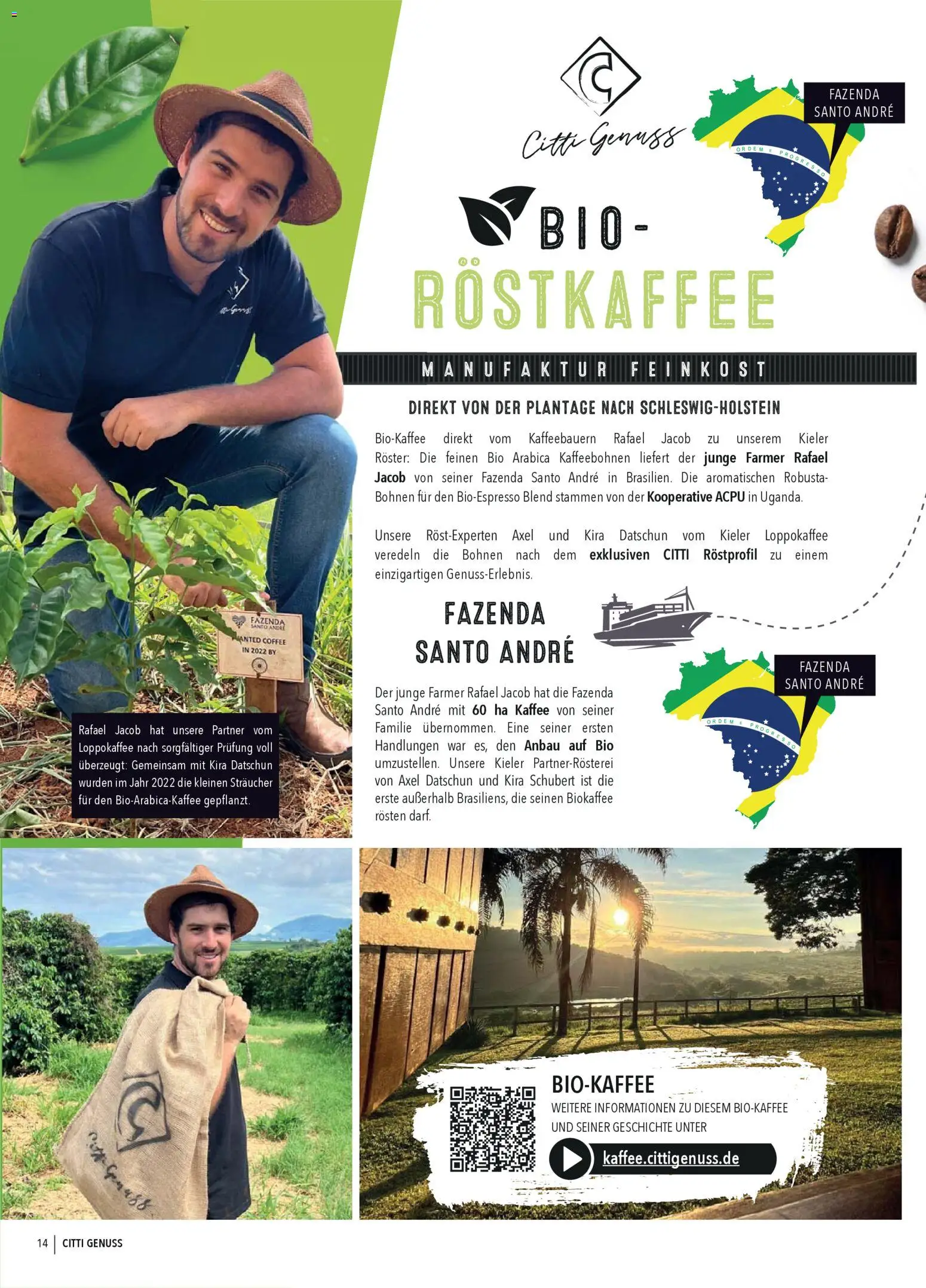 CITTI Markt CITTI Genuss – gültig ab 01.04.2026 | Seite: 14 | Produkte: Kaffee