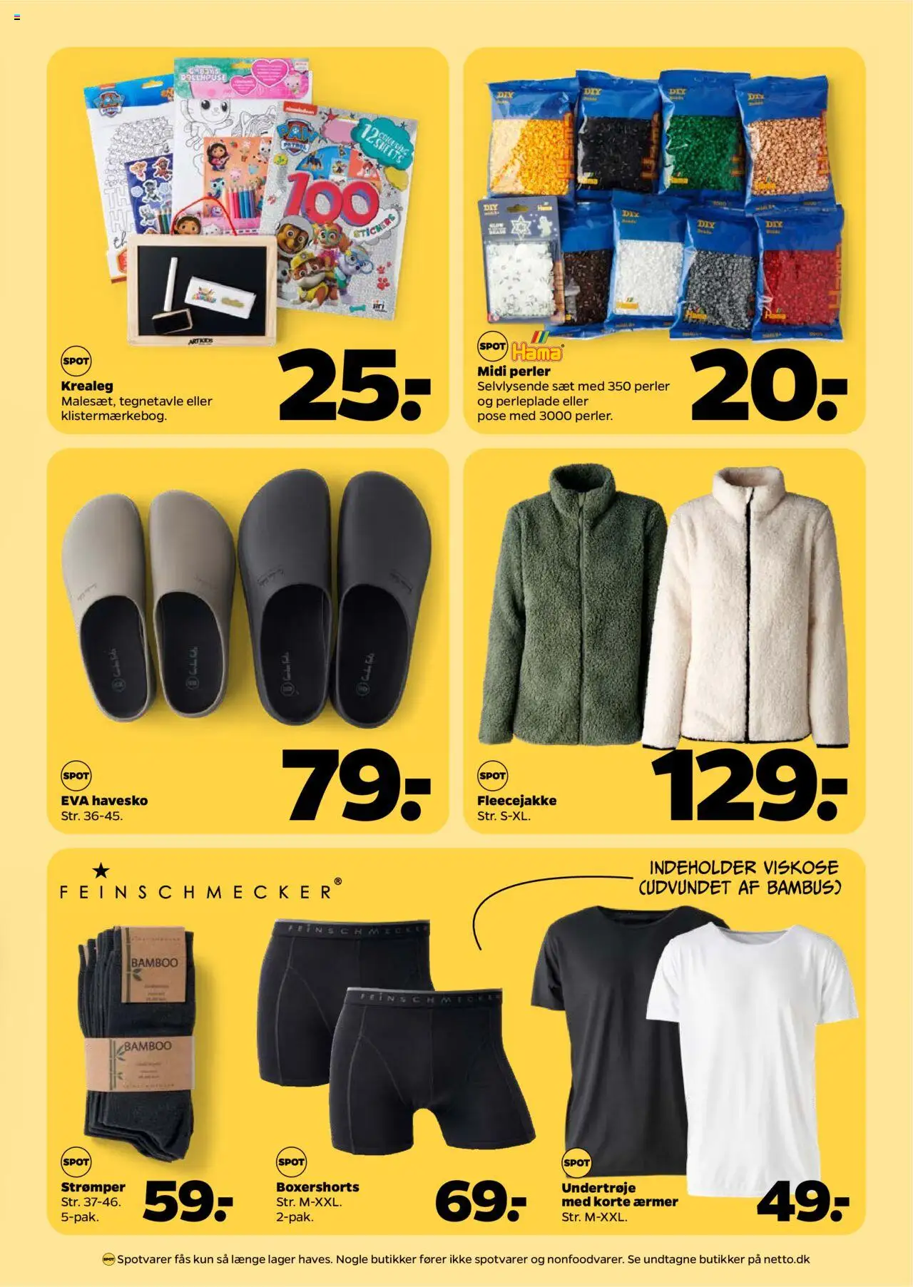 Netto Tilbudsavis gyldig fra 23.08.2025 | Side: 35 | Produkter: Shorts, Strømper
