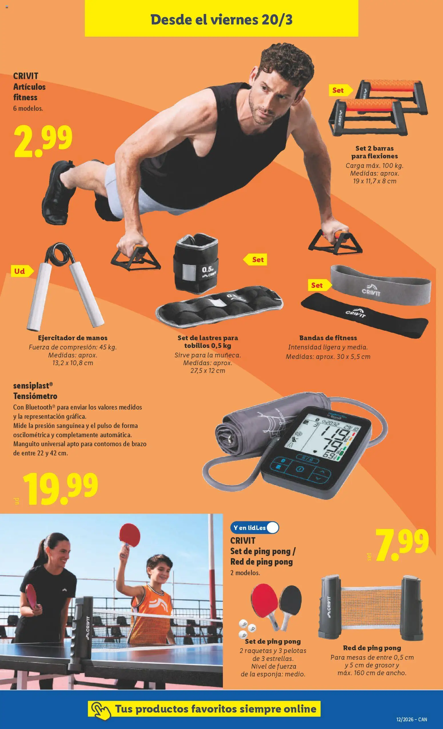 Lidl folleto de bazar │ válido desde el 16.03.2026 | Página: 19 | Productos: Esponja, Monitor