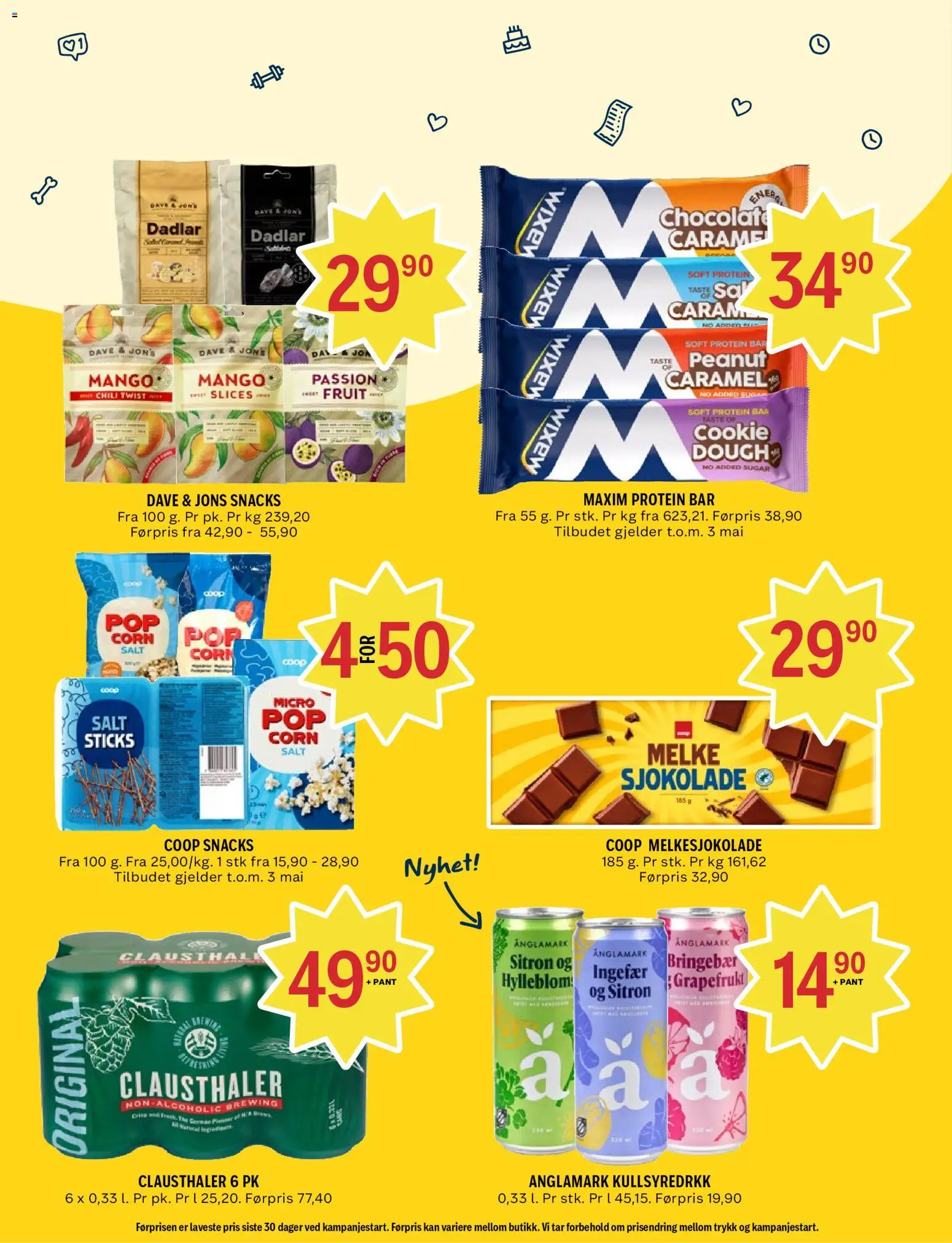 {H1} | Side: 12 | Produkter: Sjokolade, Суміш дитяча, Sitron, Mix fructe