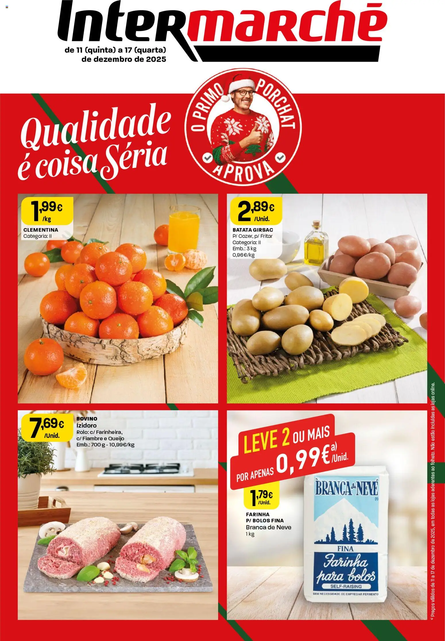 Intermarché Folheto Mini │ válido de 11.12.2025 | Página: 1 | Produtos: Batata, Queijo