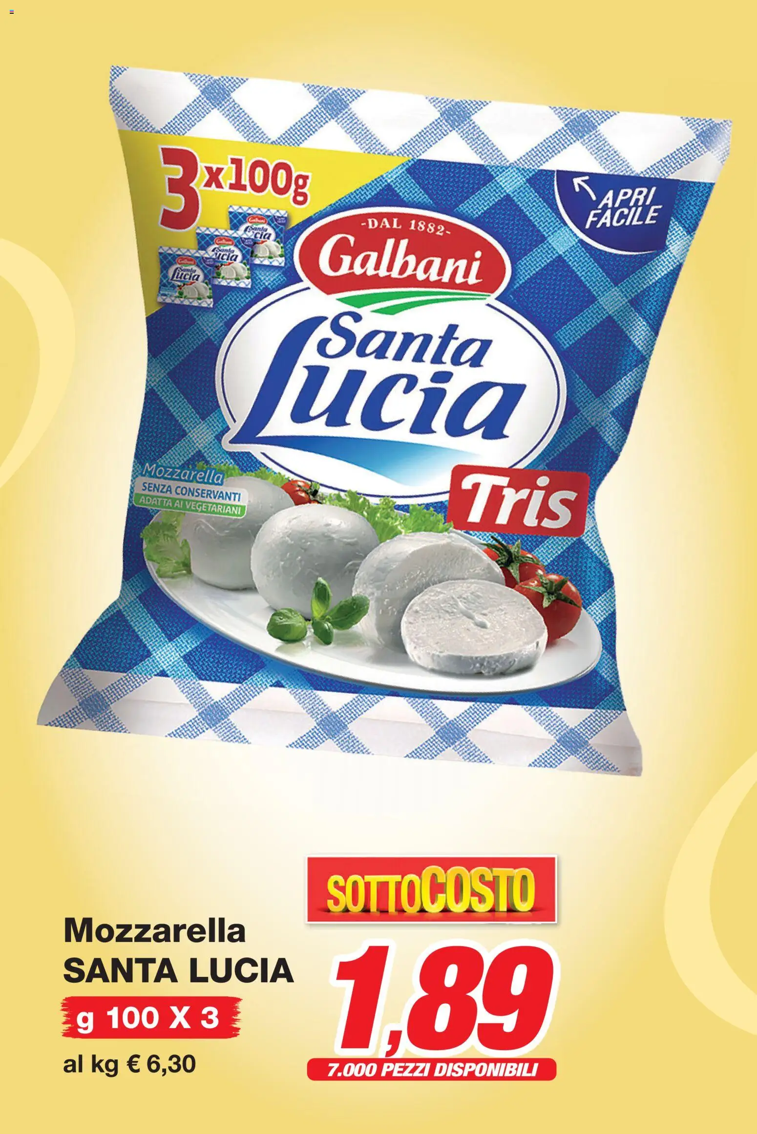 Volantino Prix del 06.03.2026 | Pagina: 4 | Prodotti: Mozzarella
