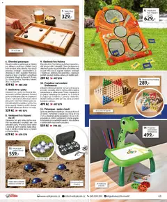 Náhled letáku Velký Košík katalog duben 2026 od 01.04.2026 | Strana: 61 | Produkty: Box, Projektor, Figurky, Barvy