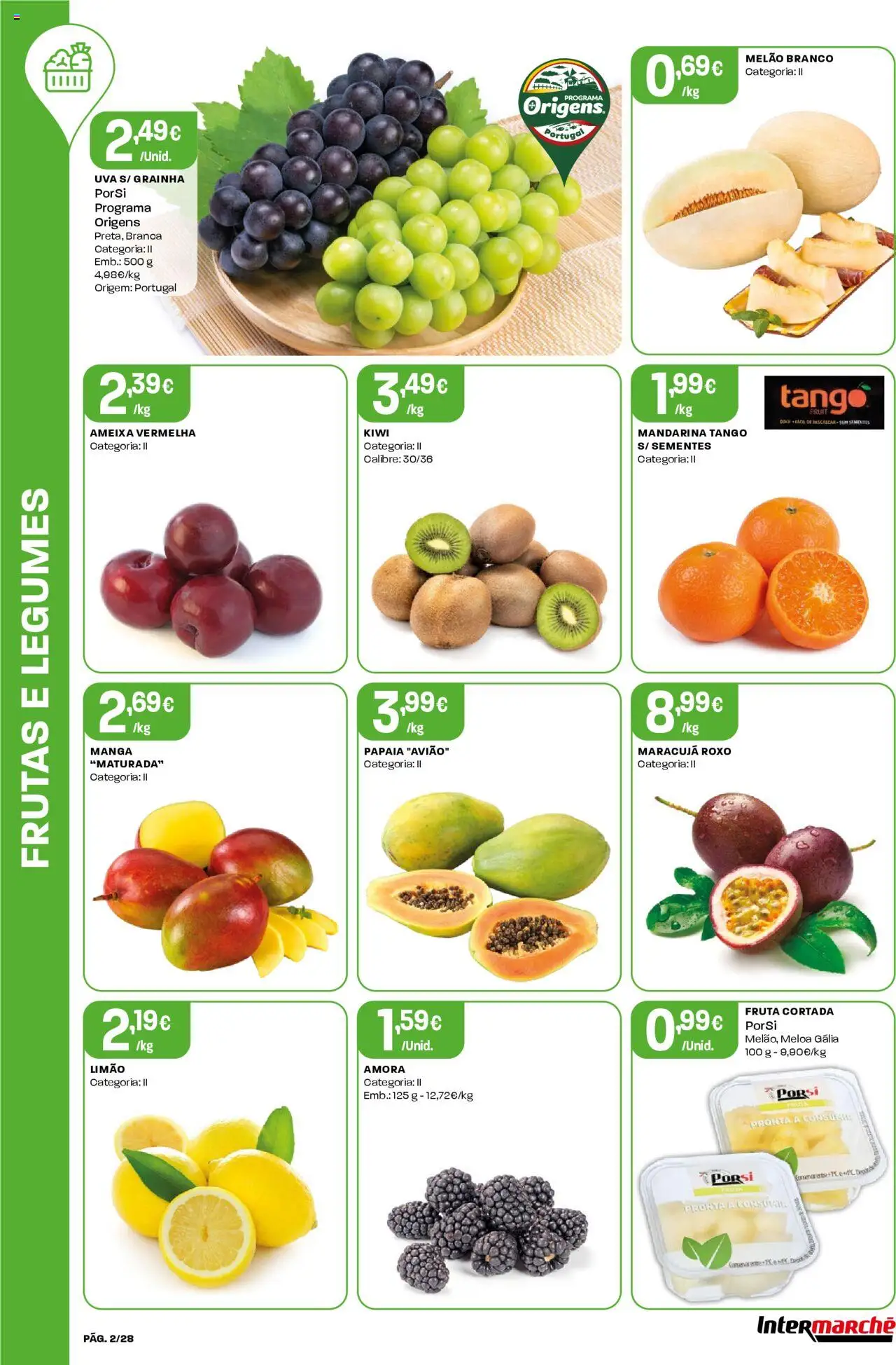 Intermarché folheto │ válido de 04.09.2025 | Página: 2 | Produtos: Melão