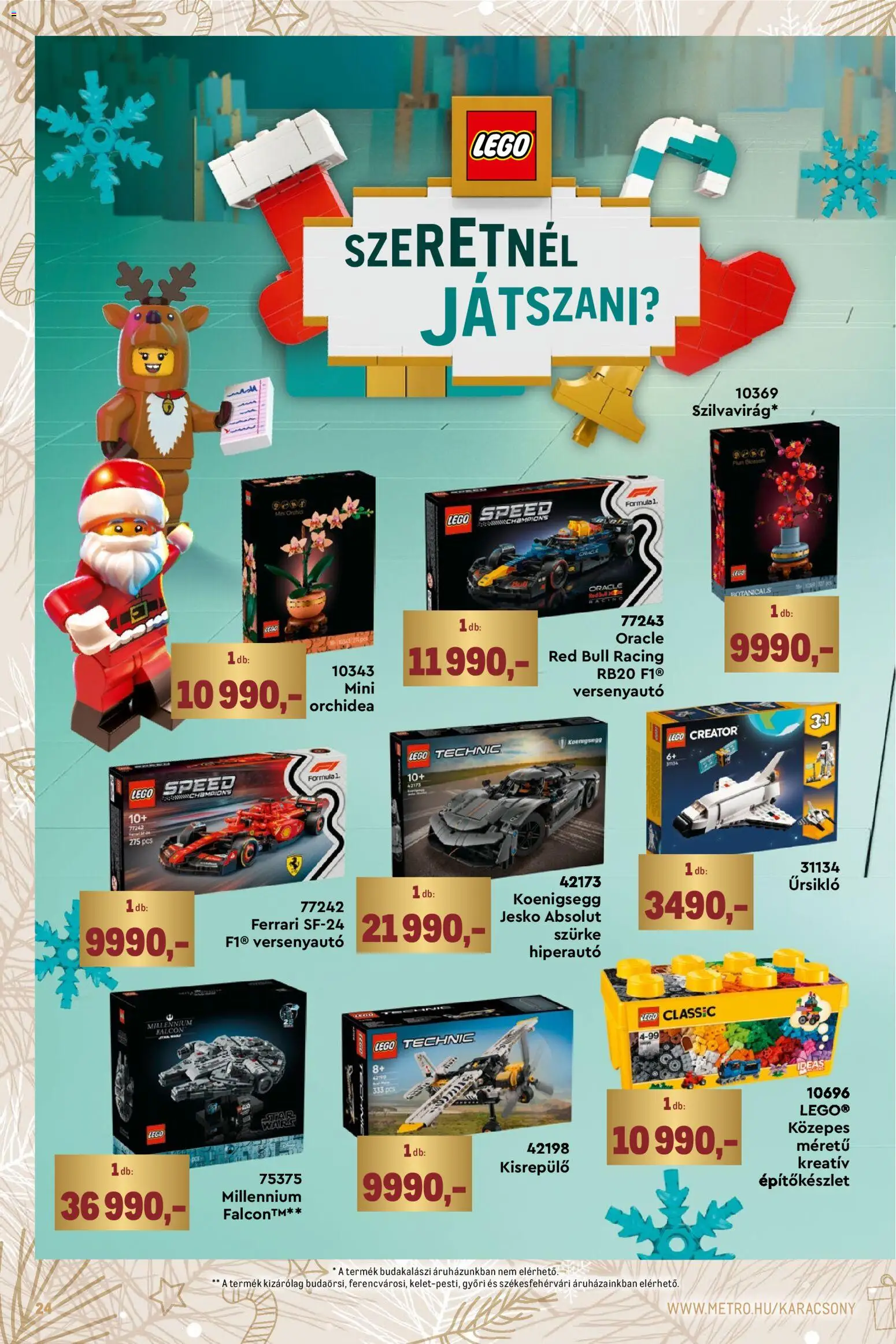 Metro akciós ujság - amely érvényes a következő dátumtól: 02.11.2025 | Oldal: 24 | Termékek: Orchidea, Red bull