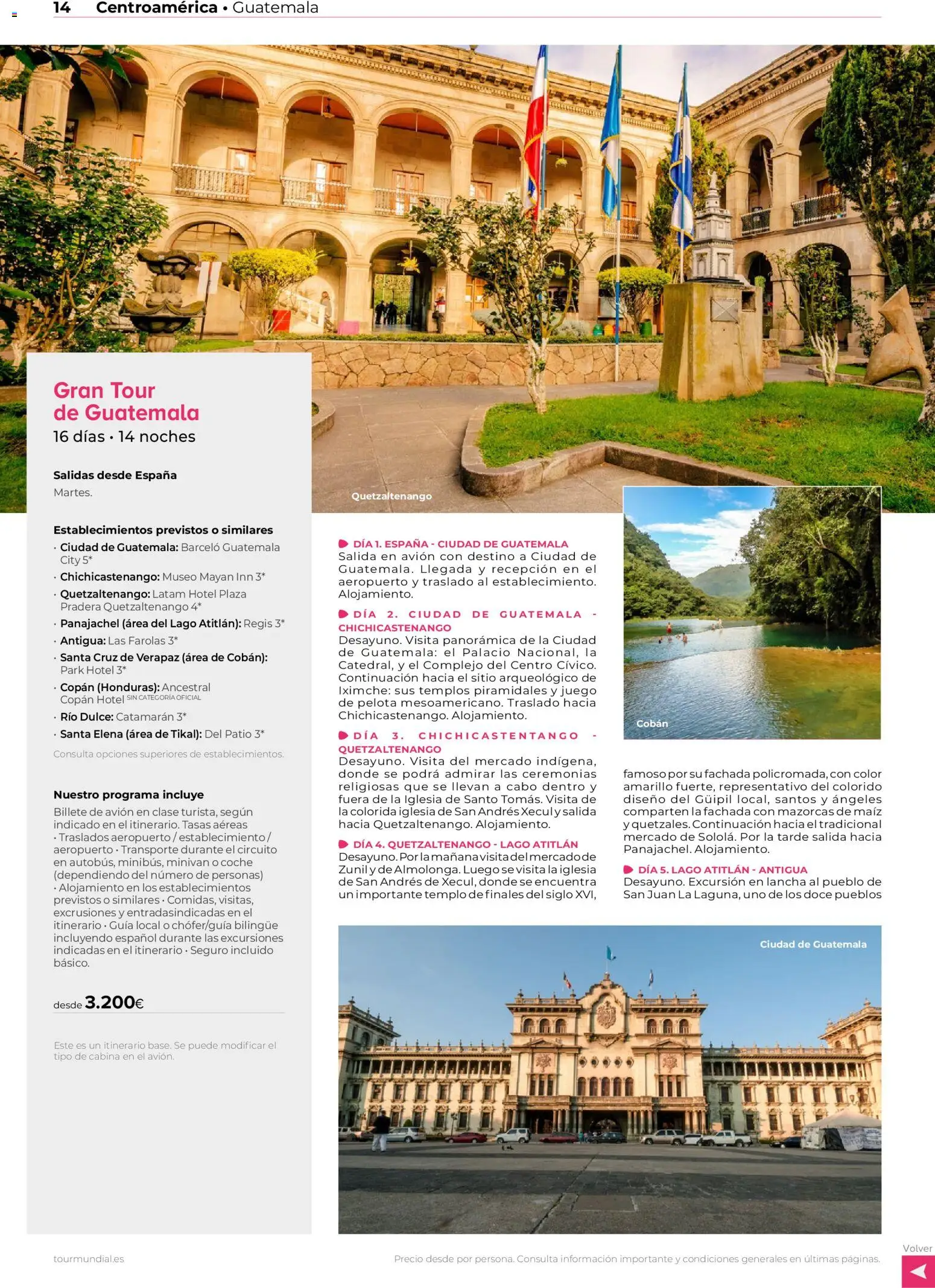 Viajes El Corte Inglés Centroamérica y Sudamérica │ válido desde el 01.01.2026 | Página: 13