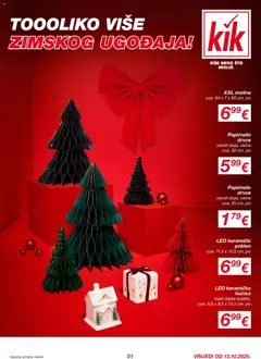 Katalog Kik - Pregled kataloga iz trgovine Kik, vrijedi od 13.10.2025
